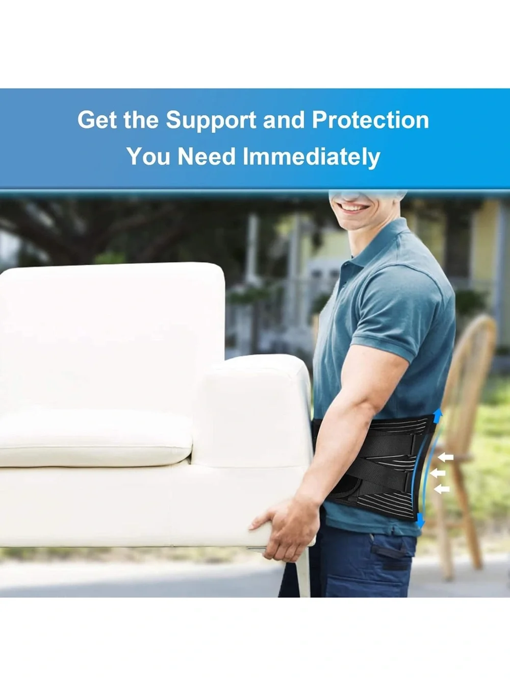 Back Lumbar Support Belt